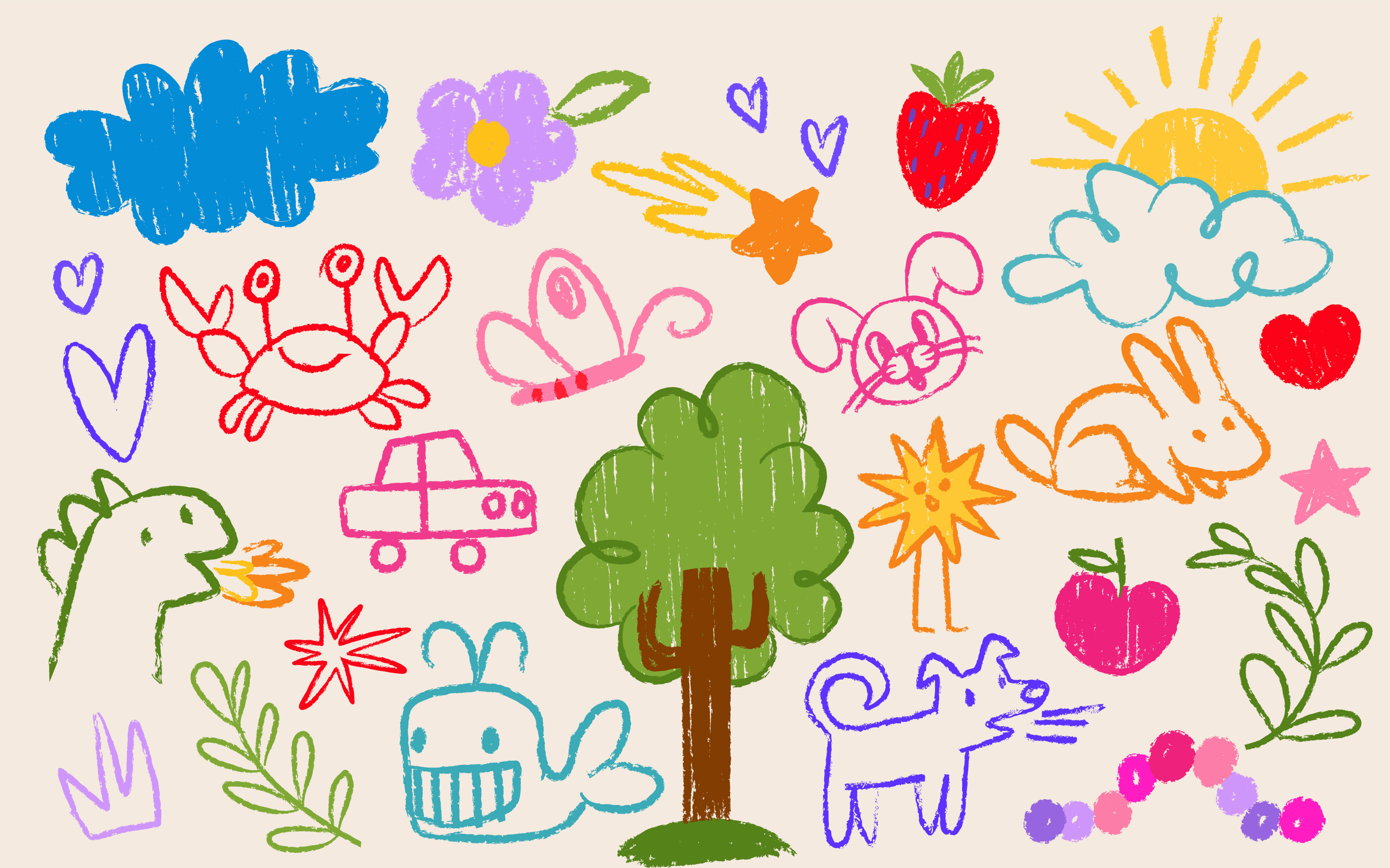 At-Home Craft Kit: 12 Simple, Mess-Free Art Activities for Toddlers (Printable PDF)